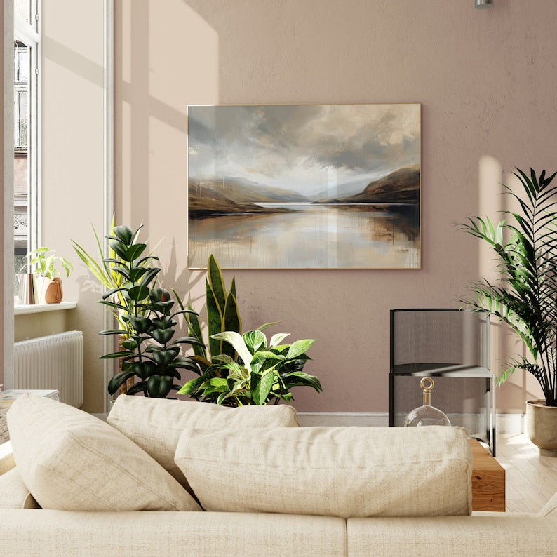 Tranquil Landscape Canvas Painting