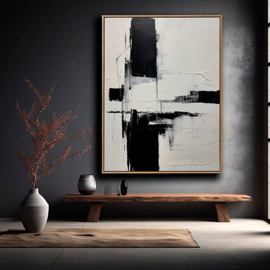 Monochrome Balance Canvas Painting