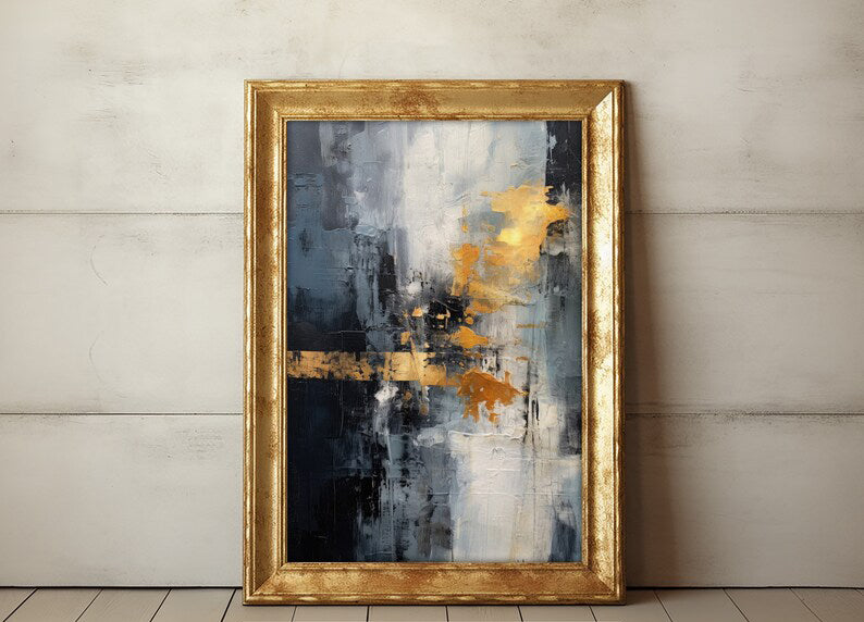 Golden Mist Canvas Painting