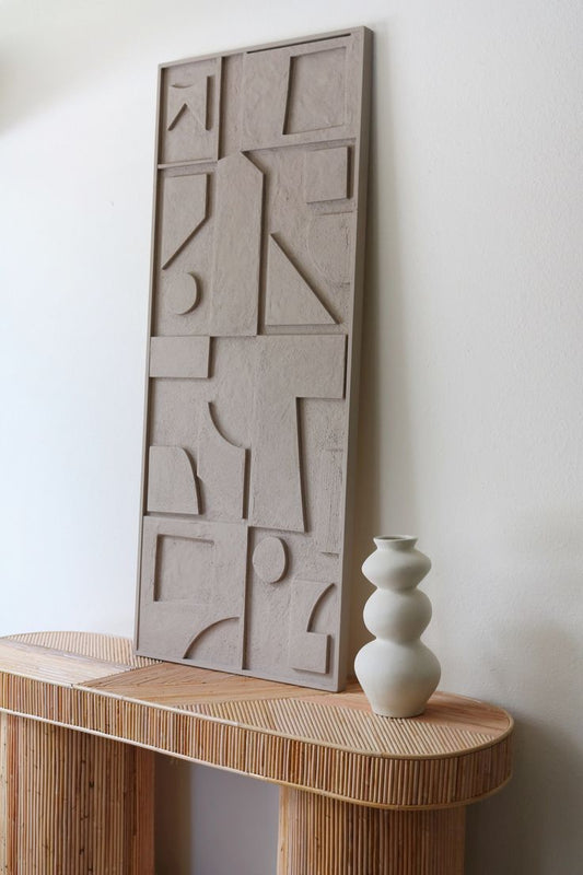 Abstract Forms 3D Wall Sculpture