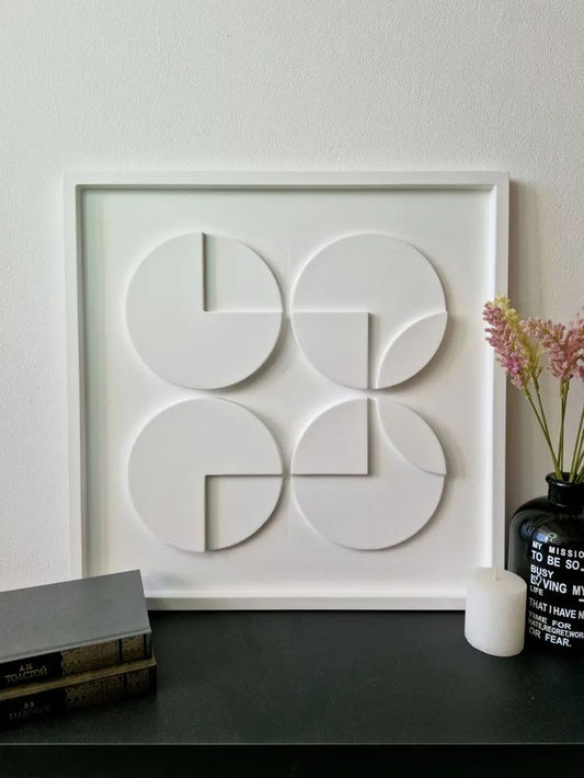 Pure Form 3D Wall Sculpture