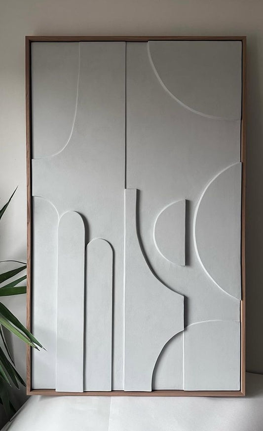 Linear Arc 3D Wall Sculpture