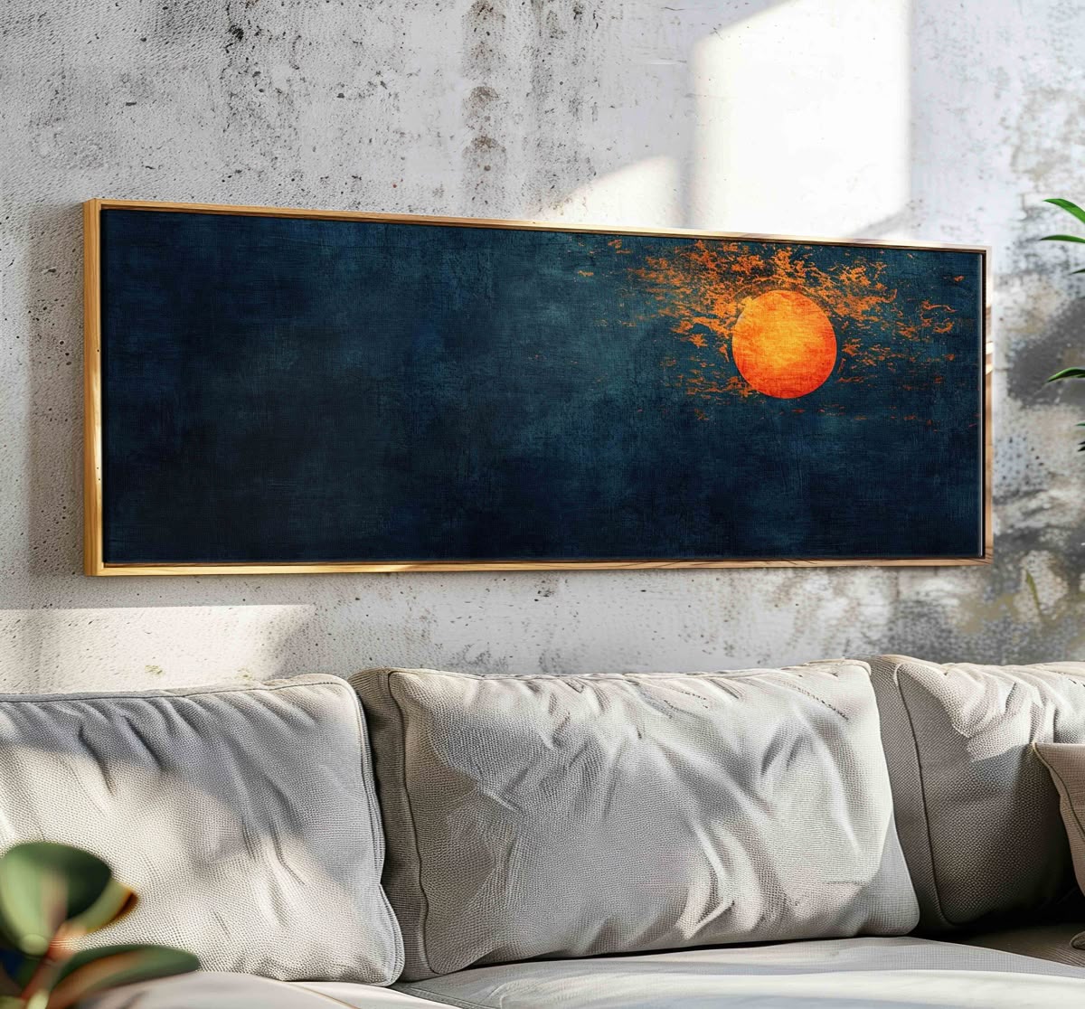 Solar Dusk Canvas Painting