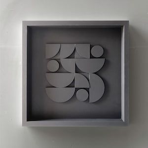 Shadow Form 3D Wall Sculpture