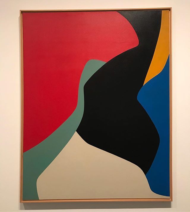 Color Flow Canvas Painting