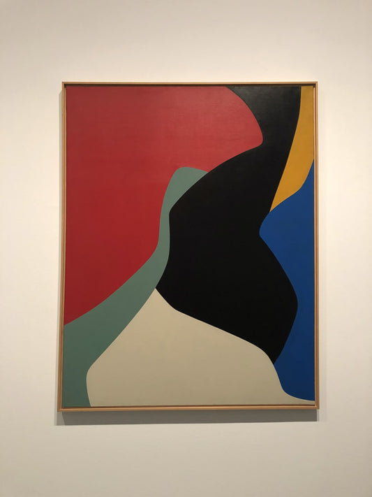 Color Flow Canvas Painting