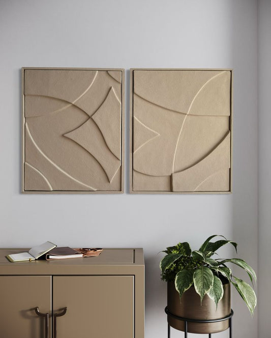 Sand Wave 3D Wall Sculpture