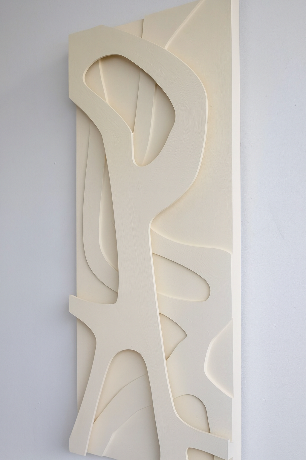Ivory Flow 3D Wall Sculpture