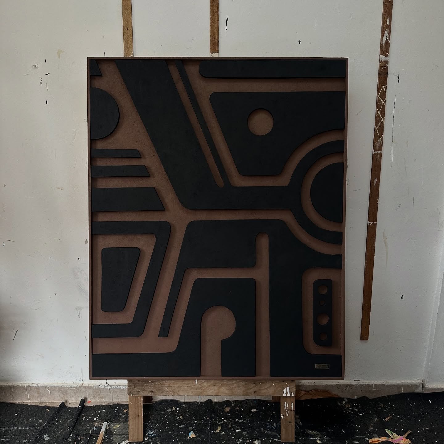 Geo Path 3D Wall Sculpture