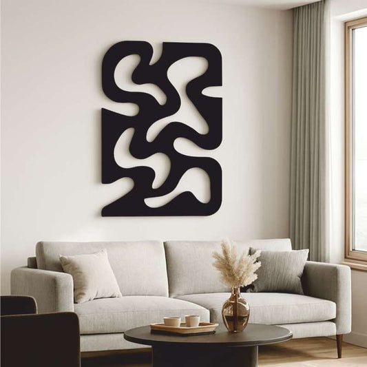 Fluid Maze 3D Wall Sculpture