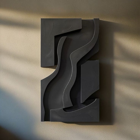 Shadow Drift 3D Wall Sculpture