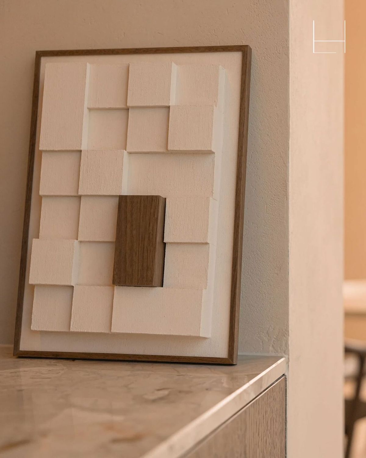 Tier Form 3D Wall Sculpture