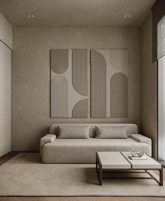 Arc Harmony 3D Wall Sculpture