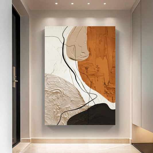 Clay Flow – Canvas Painting