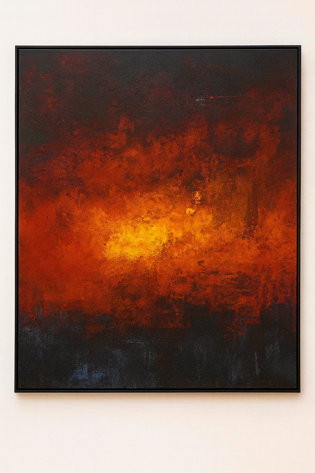 Ember Glow – Canvas Painting